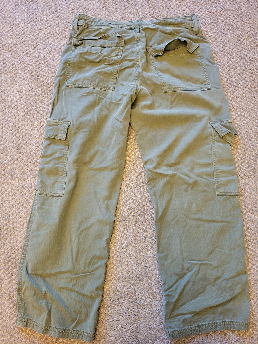American Eagle Outfitters Sage Green Cargo Pants - Picture 3 of 6